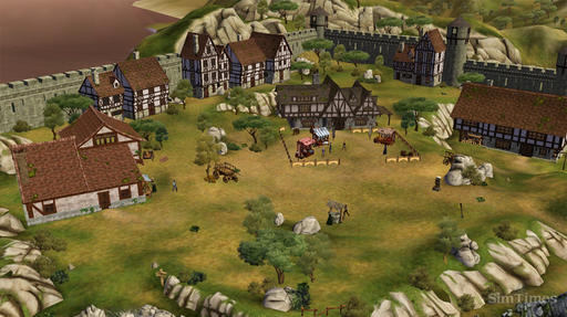 Sims Medieval, The - Конкурс «Я - Король». О Королях, королевствах, девушках и магах.