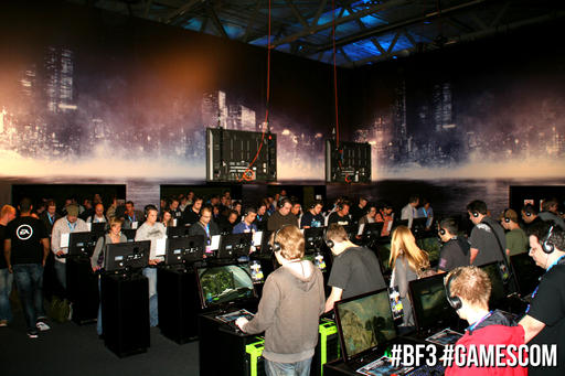 Battlefield 3 - Лучший на GamesCom 2011 и фотоотчет